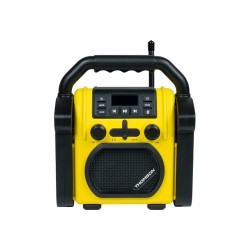 Thomson WKR50BT radio Portátil Analógica Negro, Amarillo