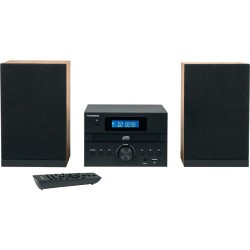 Thomson MIC122BT Microcadena de música para uso doméstico 10 W Negro, Plata