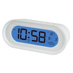 ELBE RD-701-B despertador Reloj despertador digital Blanco