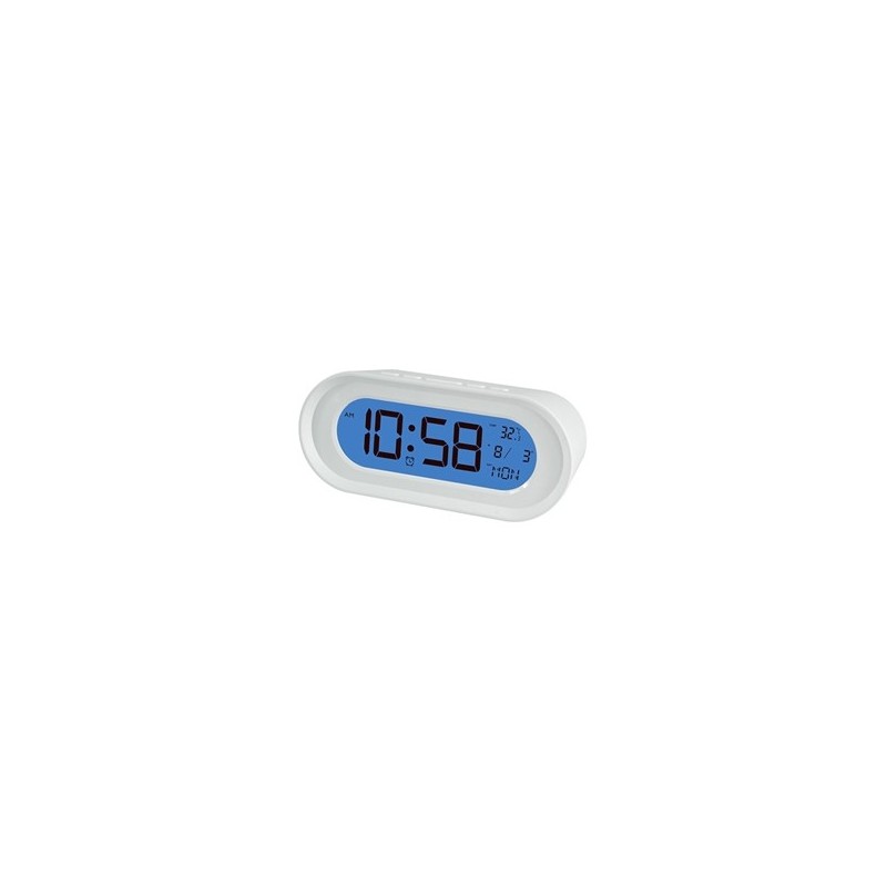 ELBE RD-701-B despertador Reloj despertador digital Blanco