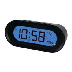 ELBE RD-700-N despertador Reloj despertador digital Negro