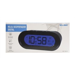 ELBE RD-700-N despertador Reloj despertador digital Negro