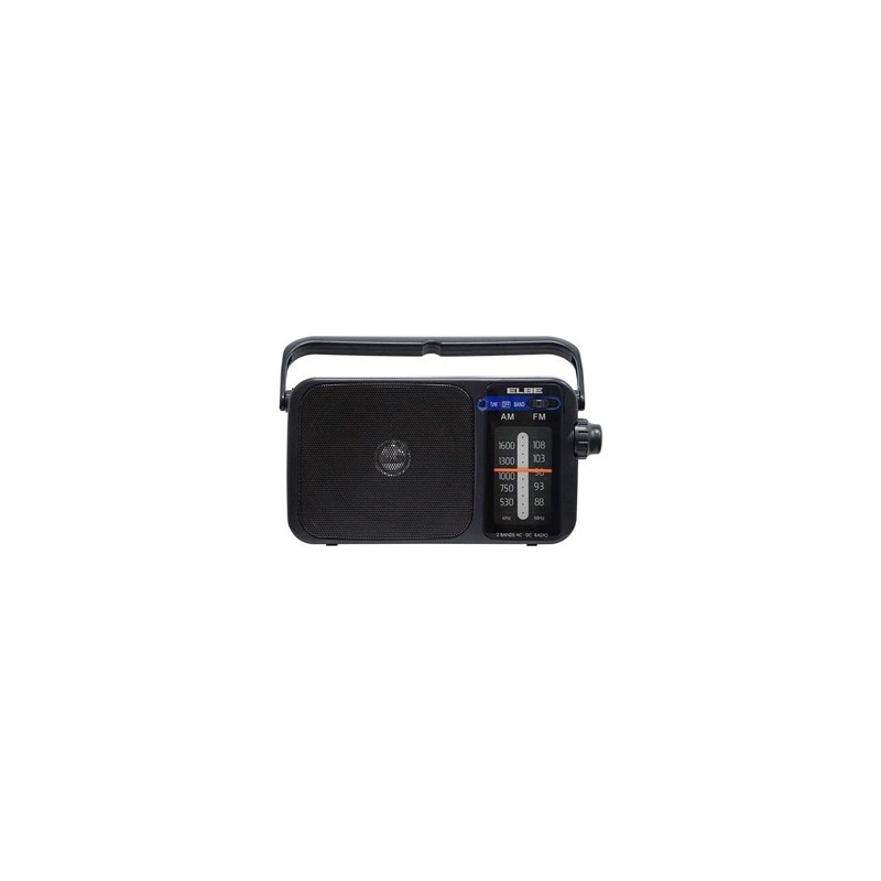 ELBE RF-942 radio Portátil Analógica Negro