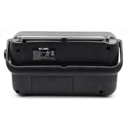 ELBE RF-942 radio Portátil Analógica Negro