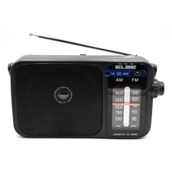 ELBE RF-942 radio Portátil Analógica Negro
