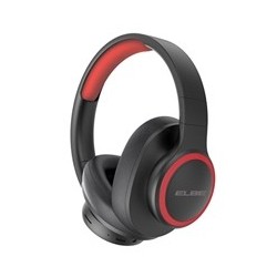 ELBE ABT-B26-N auricular y casco Auriculares Inalámbrico Diadema Llamadas Música Bluetooth Negro, Rojo