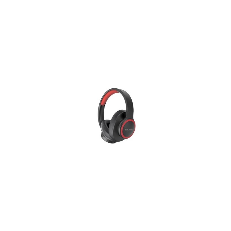 ELBE ABT-B26-N auricular y casco Auriculares Inalámbrico Diadema Llamadas Música Bluetooth Negro, Rojo