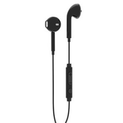 ELBE AU-N15-MIC auricular y casco Auriculares Alámbrico Dentro de oído Llamadas Música Negro