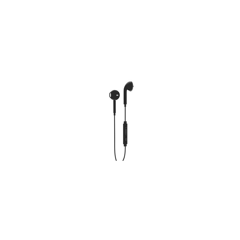 ELBE AU-N15-MIC auricular y casco Auriculares Alámbrico Dentro de oído Llamadas Música Negro