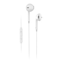 ELBE CA-1501-TCC Auriculares Alámbrico Dentro de oído Llamadas Música Blanco