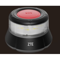 ZTE E1 lámpara de emergencia Negro, Rojo
