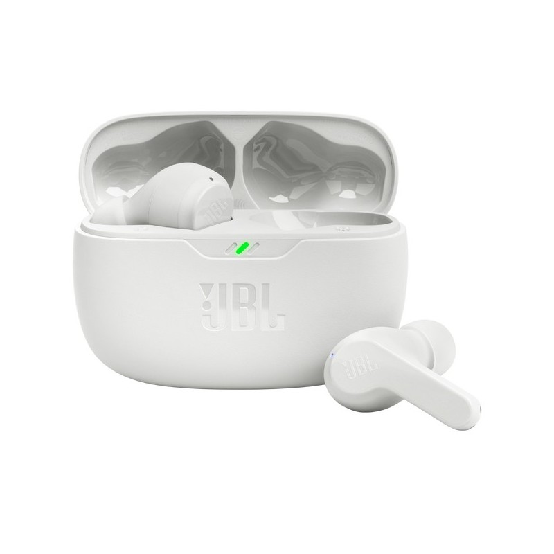 JBL Wave Beam Auriculares True Wireless Stereo (TWS) Dentro de oído Llamadas Música Deporte Uso diario Bluetooth Blanco