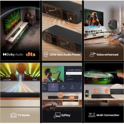 Hisense HS1000 Negro 2.0 canales 120 W