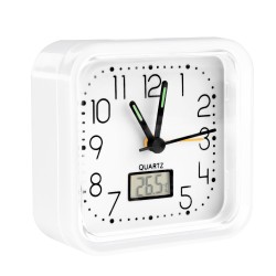 Küken 33264 despertador Reloj despertador analógico Blanco