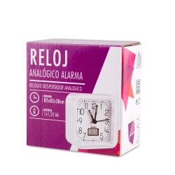 Küken 33264 despertador Reloj despertador analógico Blanco