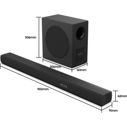 Hisense HS3100 Negro 3.1 canales 480 W
