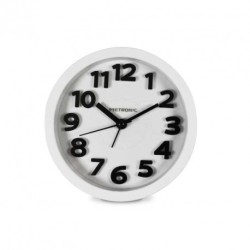 Metronic 477307 despertador Reloj despertador analógico Blanco