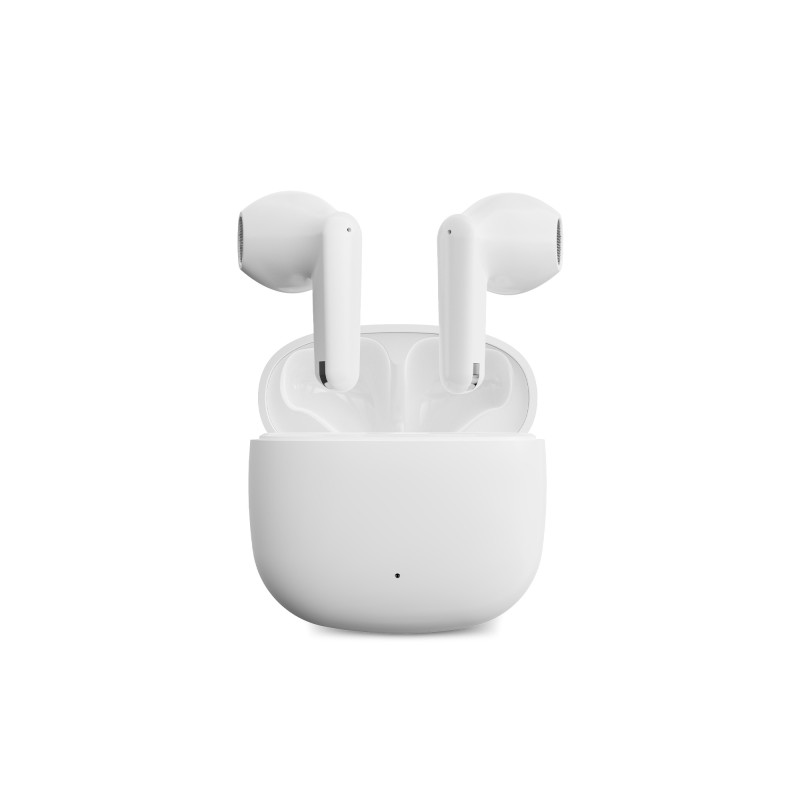 Contact Auriculares inalámbricos Twins Nano, TWS, IPX4, Autonomía 4+15 h, Ligereza y funcionalidad, Blancos