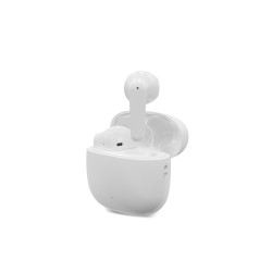 Contact Auriculares inalámbricos Twins Nano, TWS, IPX4, Autonomía 4+15 h, Ligereza y funcionalidad, Blancos