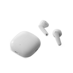 Contact Auriculares inalámbricos Twins Nano, TWS, IPX4, Autonomía 4+15 h, Ligereza y funcionalidad, Blancos