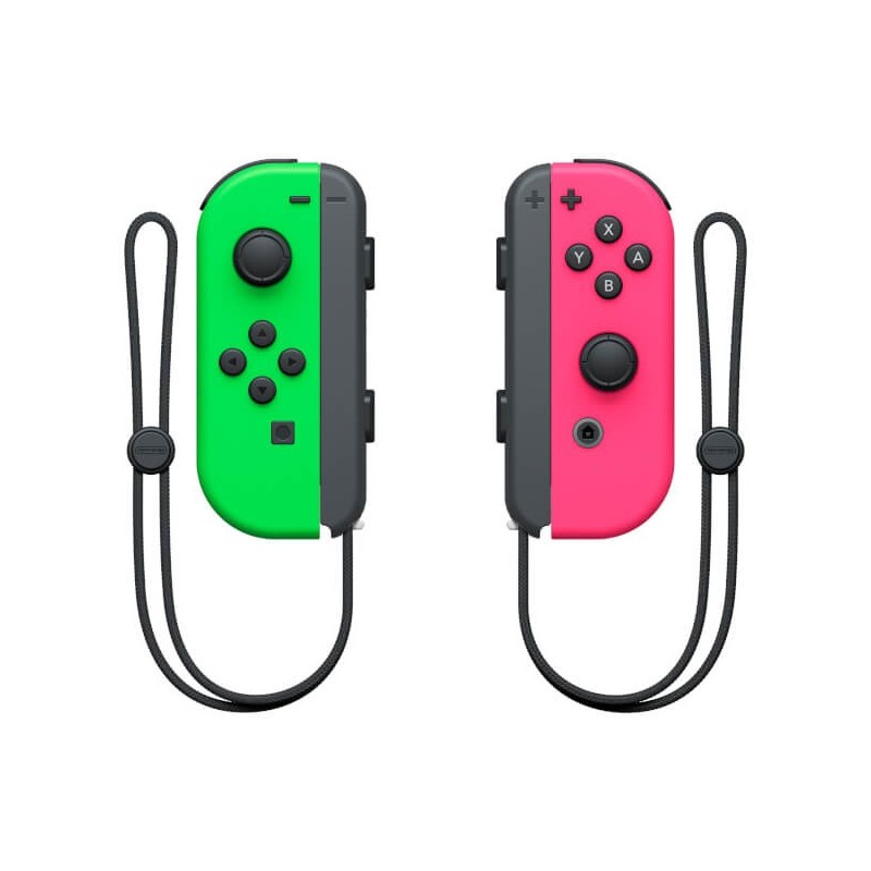 Nintendo Joy-Con Negro, Verde, Rosa Bluetooth Gamepad Analógico Digital Nintendo Switch
