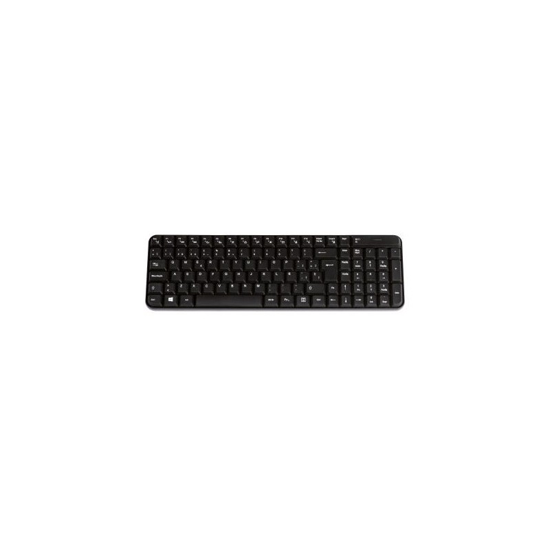 Vivanco 34683 teclado Ratón incluido Universal RF inalámbrico QWERTY Español Negro