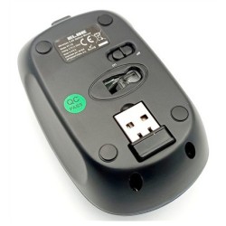 ELBE RT-110 ratón Universal mano derecha RF inalámbrico 1600 DPI