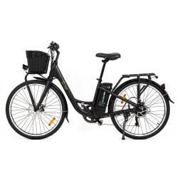 Youin BK2226B bicicleta eléctrica Negro Aluminio 66 cm (26") 25 kg
