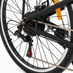 Youin BK2226B bicicleta eléctrica Negro Aluminio 66 cm (26") 25 kg
