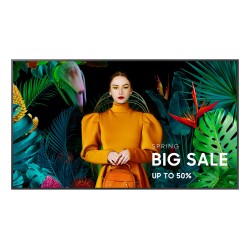 Samsung QB43C Pantalla plana para señalización digital 109,2 cm (43") LCD Wifi 350 cd   m² 4K Ultra HD Negro Procesador