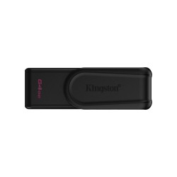 Kingston Technology DataTraveler 64GB Portable USB 3.2 Gen 1 Exodia S (Black Black)