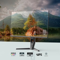 Thomson M27QG5Y14 pantalla para PC 68,6 cm (27") 2560 x 1440 Pixeles Quad HD LED Gris