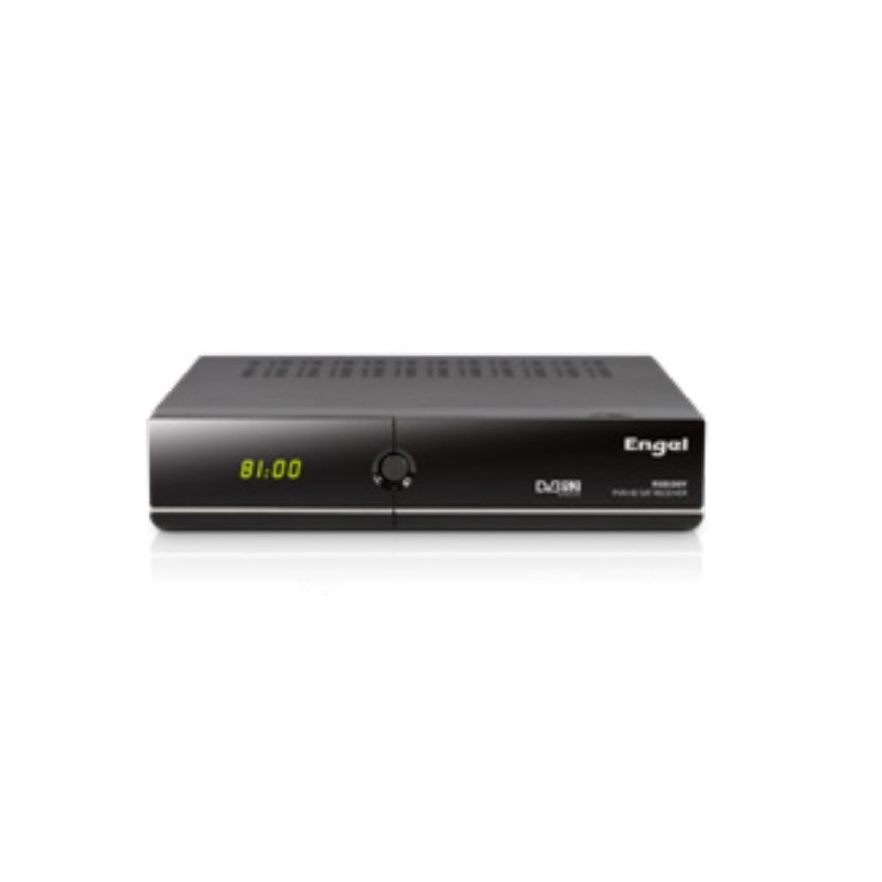 Engel RS8100Y descodificador para televisor IPTV, Satélite Full HD Negro