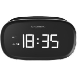 Grundig SCN340 radio Reloj Digital Negro