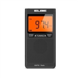 ELBE RF-94 radio Portátil Digital Negro