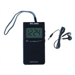 ELBE RF-94 radio Portátil Digital Negro