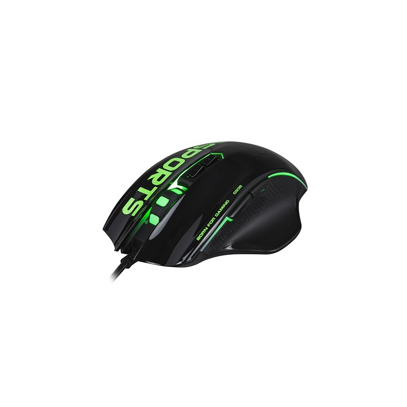 Scorpion MA-G938 GN ratón Juego mano derecha USB tipo A 4000 DPI