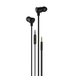 Vivanco Stereo Auriculares Alámbrico Dentro de oído Llamadas Música Negro