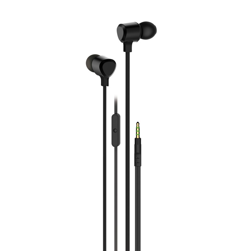 Vivanco Stereo Auriculares Alámbrico Dentro de oído Llamadas Música Negro