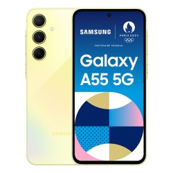 Samsung Galaxy A55 5G 16,8 cm (6.6") SIM doble Android 14 USB Tipo C 8 GB 128 GB 5000 mAh Amarillo