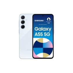 Samsung Galaxy A55 5G 16,8 cm (6.6") SIM doble Android 14 USB Tipo C 8 GB 128 GB 5000 mAh Azul