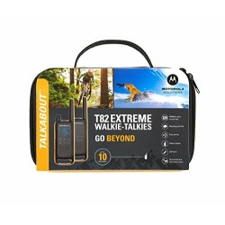 Motorola Talkabout T82 Extreme Twin Pack two-way radios 16 canales Negro, Naranja