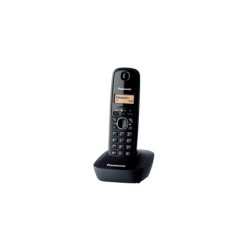 Panasonic KX-TG1611 teléfono Teléfono DECT Identificador de llamadas Negro