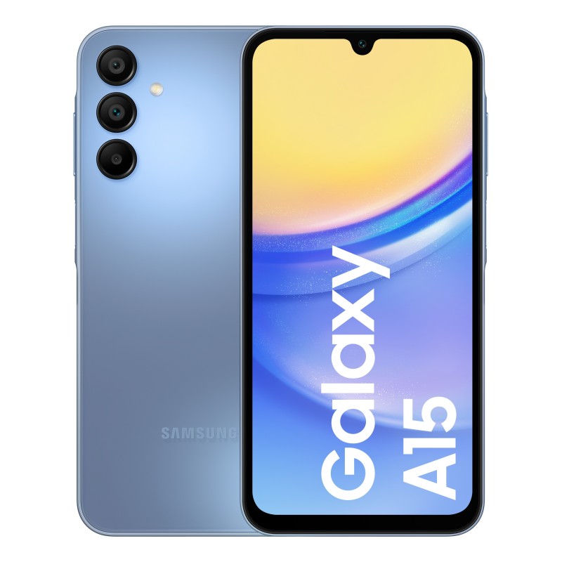Samsung Galaxy SM-A155F 16,5 cm (6.5") SIM doble Android 14 4G USB Tipo C 4 GB 128 GB 5000 mAh Azul