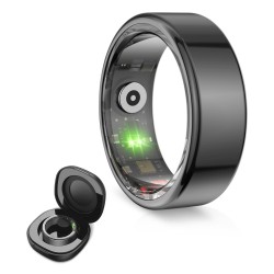 Ksix Saturn No Anillo inteligente rastreador de actividad IP68 Negro