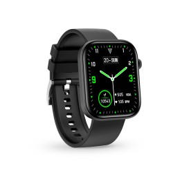 Contact Smartwatch iStyle, Pantalla IPS 2,01", Aut. 5 días, Modos deporte y salud, Llamadas, Asistentes voz, Sumergible, Negro