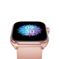 Ksix Smartwatch Urban Move, Pantalla AMOLED 2.06", Autonomía 5 días, Modo deporte y salud, Manos libres, IP67, Rosa