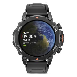 Ksix Explorer 3,63 cm (1.43") AMOLED Digital Pantalla táctil Negro GPS (satélite)