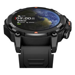 Ksix Explorer 3,63 cm (1.43") AMOLED Digital Pantalla táctil Negro GPS (satélite)