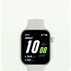 Honor InfoWear Watch 2i 4,7 cm (1.85") AMOLED 49.7 mm Digital 390 x 450 Pixeles Pantalla táctil Blanco
